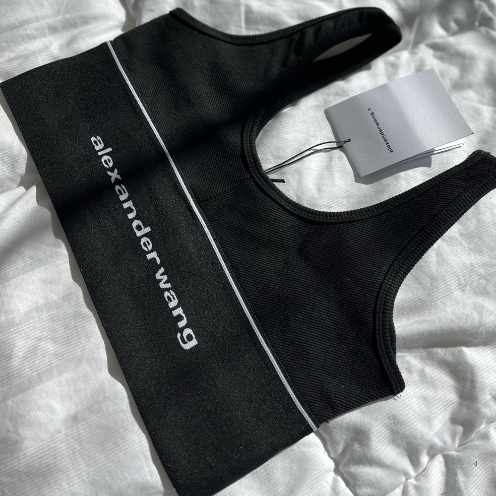 ALEXANDER WANG lingerie crop top